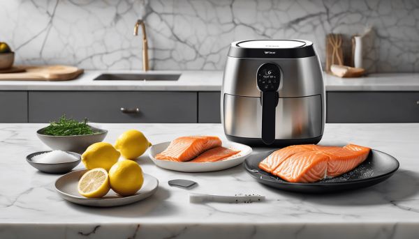 Réussir la cuisson de saumon surgelés air fryer facilement